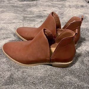 Brown Ankle Booties